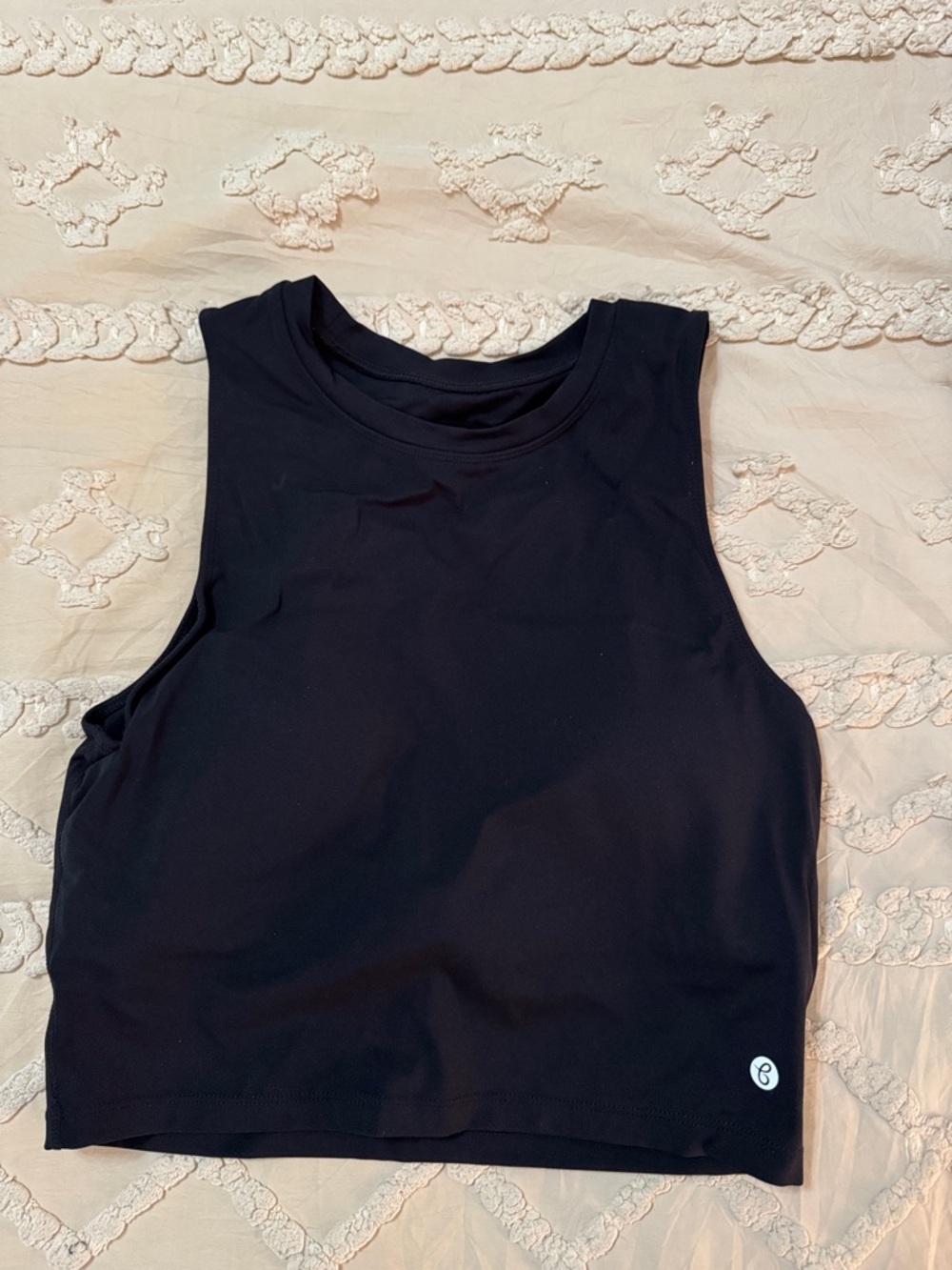 high neck athletic tank